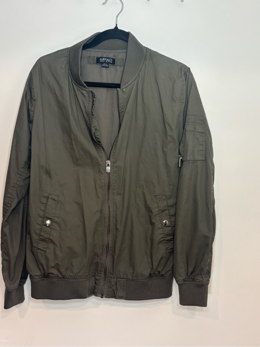 Women’s Olive Bomber Jacket